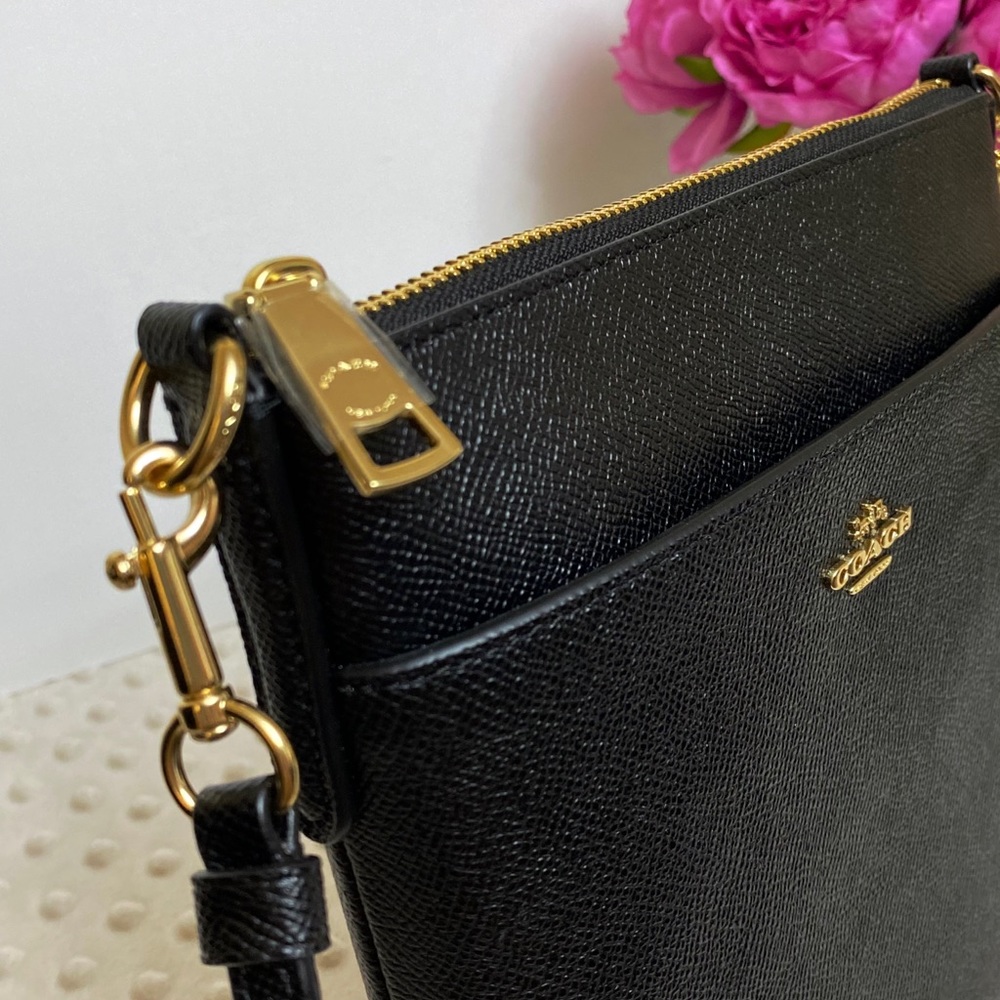Coach Black Kitt Messenger Bag - Picture 3 of 11